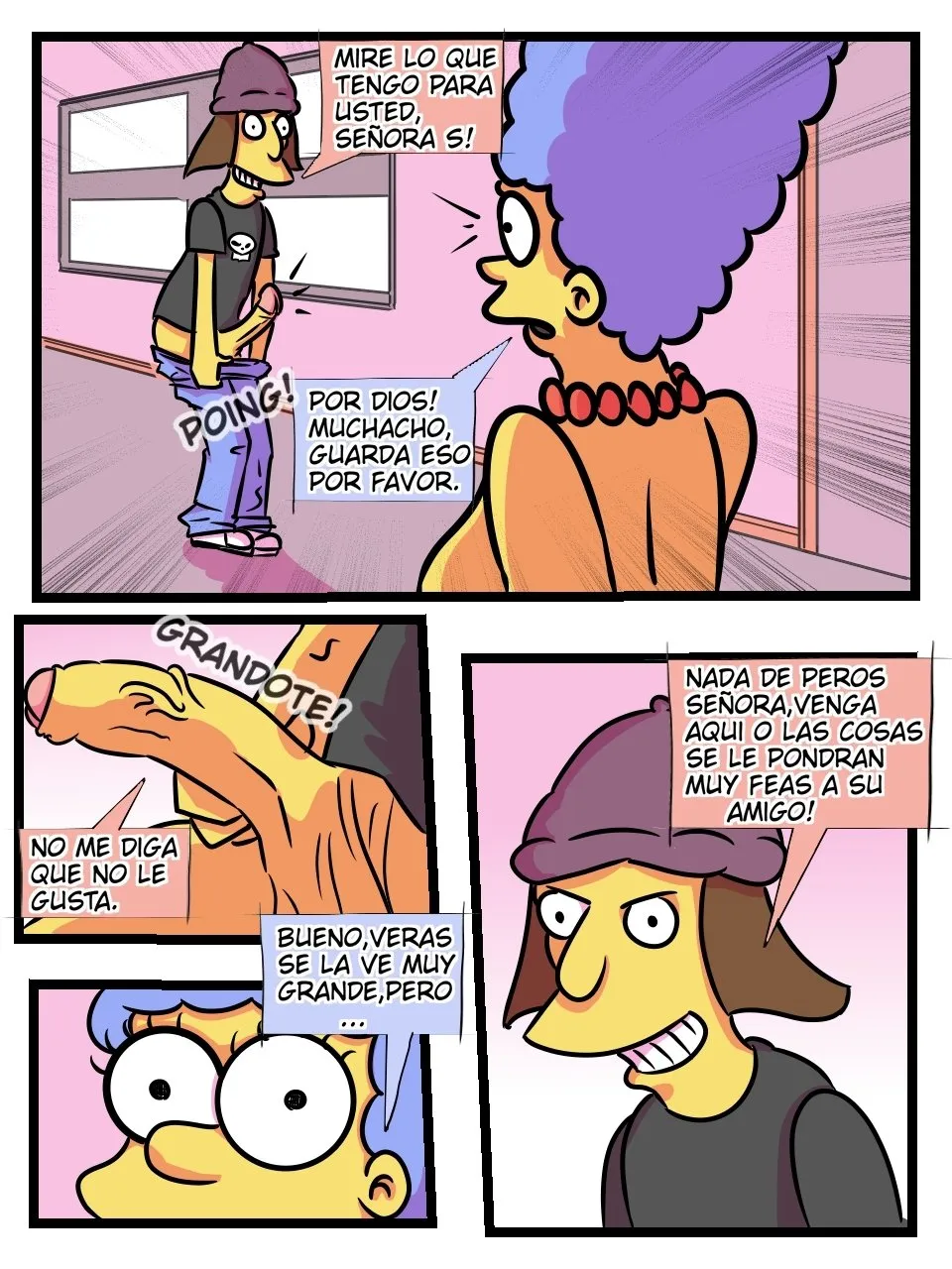 Comic Porno [Levfreakartist] CARNE De MARGE Parte 2 (Los Simpsons) (#6)