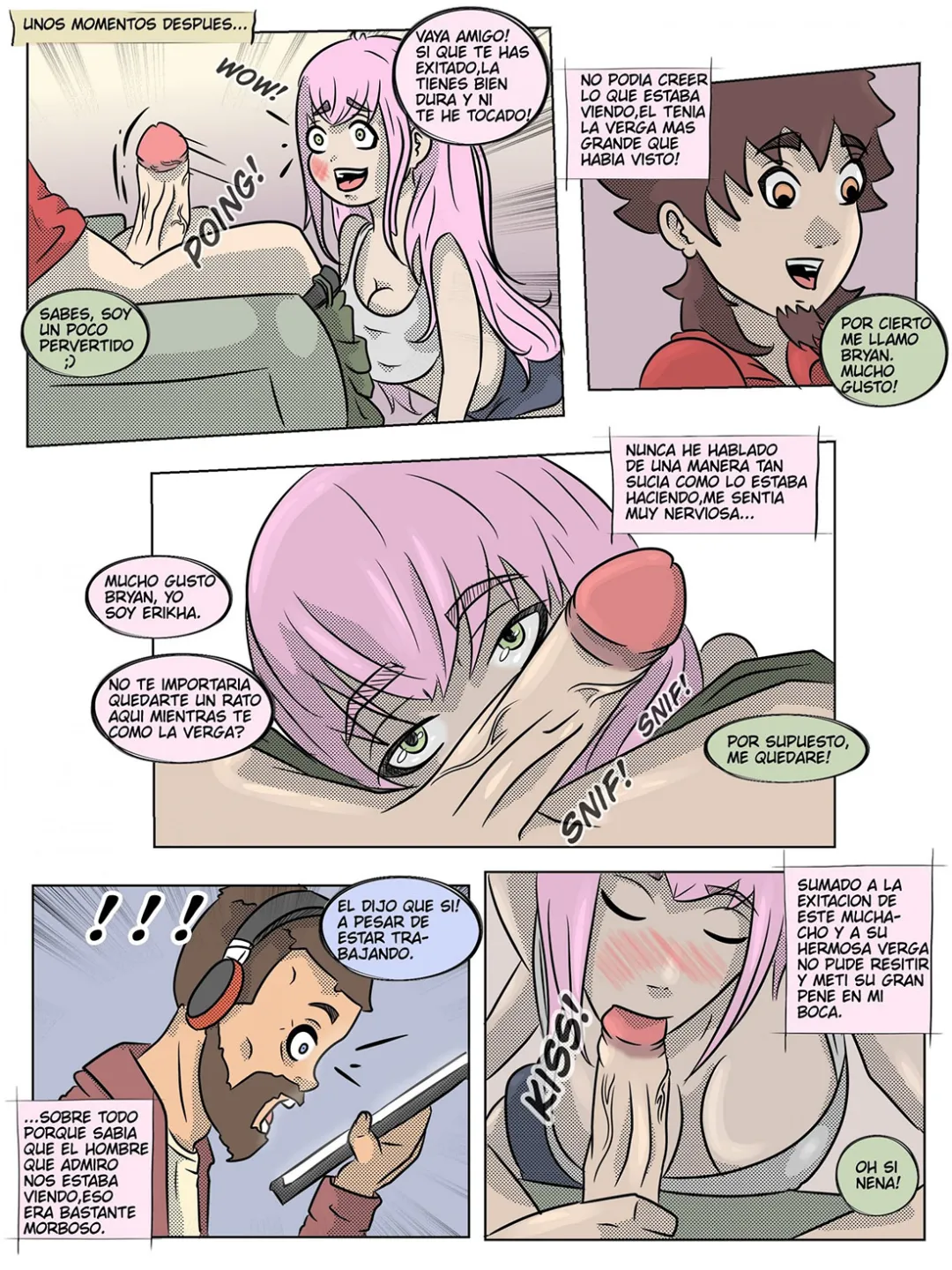 Comic Porno [Levfreakartist] ERIKHA — Todo Por La Ciencia (Comic Porn) (#7)