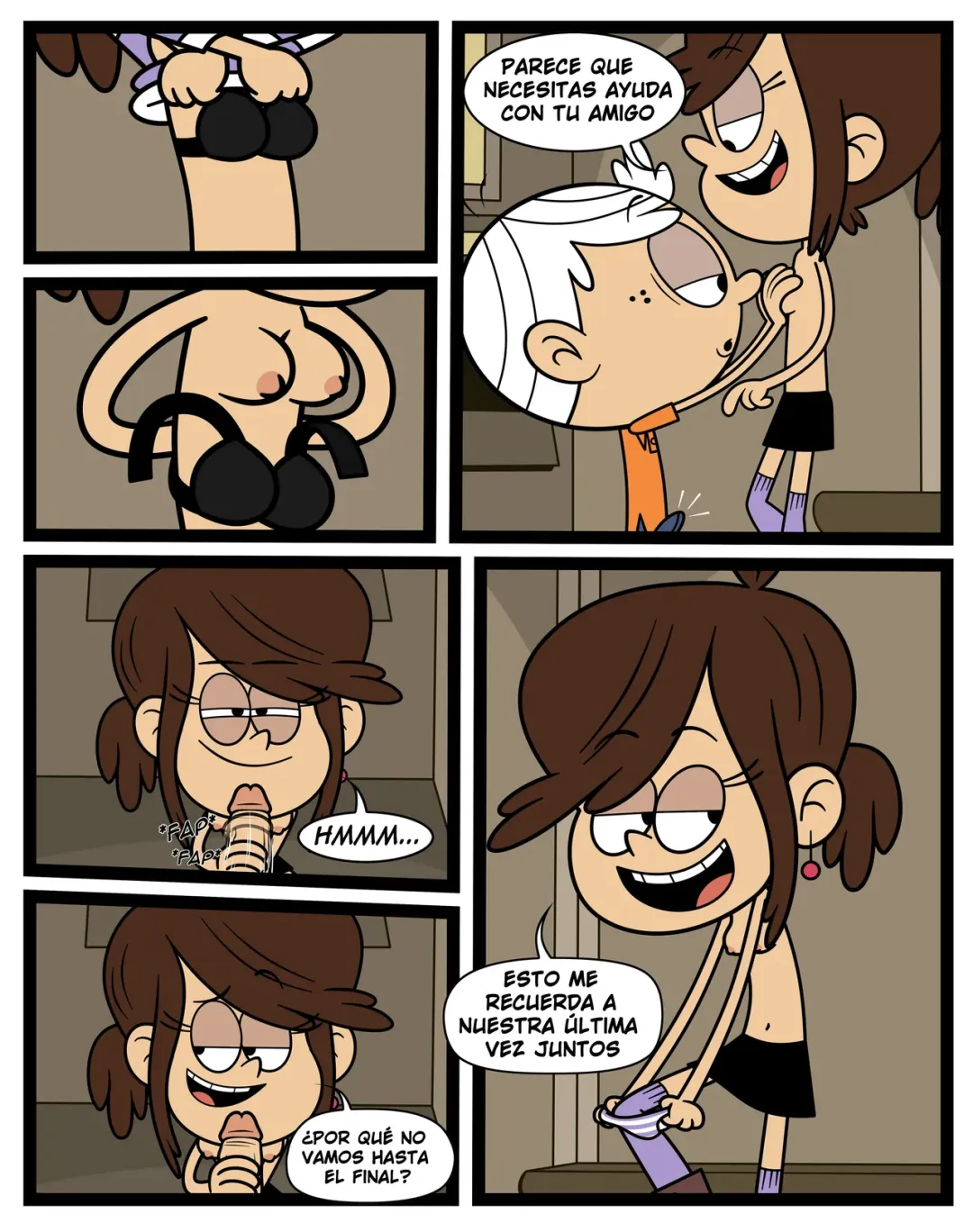 Comic Porno [Taki8hiro] Lincoln X Dana 2 (The Loud House) (#4)