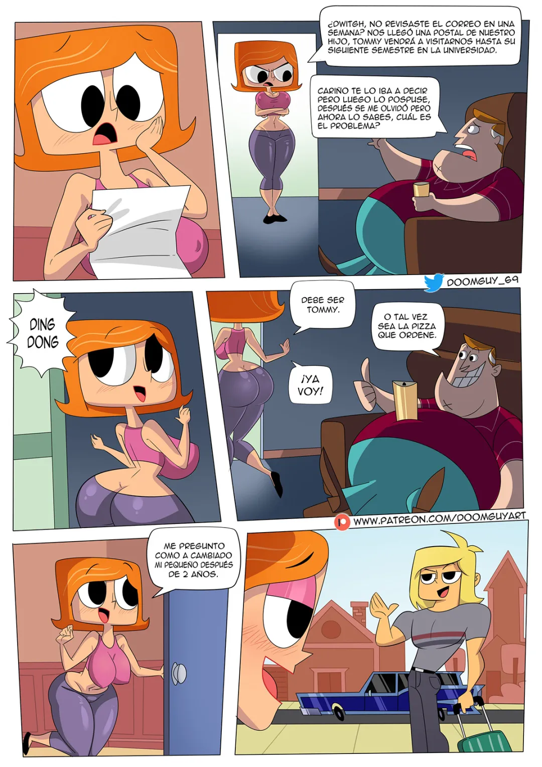 Comic Porno Tales Of Two Turnbulls - DoomGuyArt (#3)