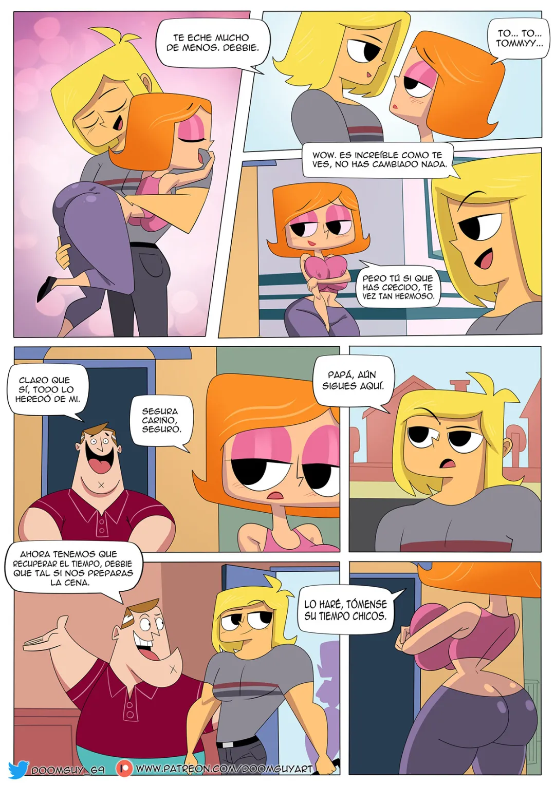 Comic Porno Tales Of Two Turnbulls - DoomGuyArt (#4)