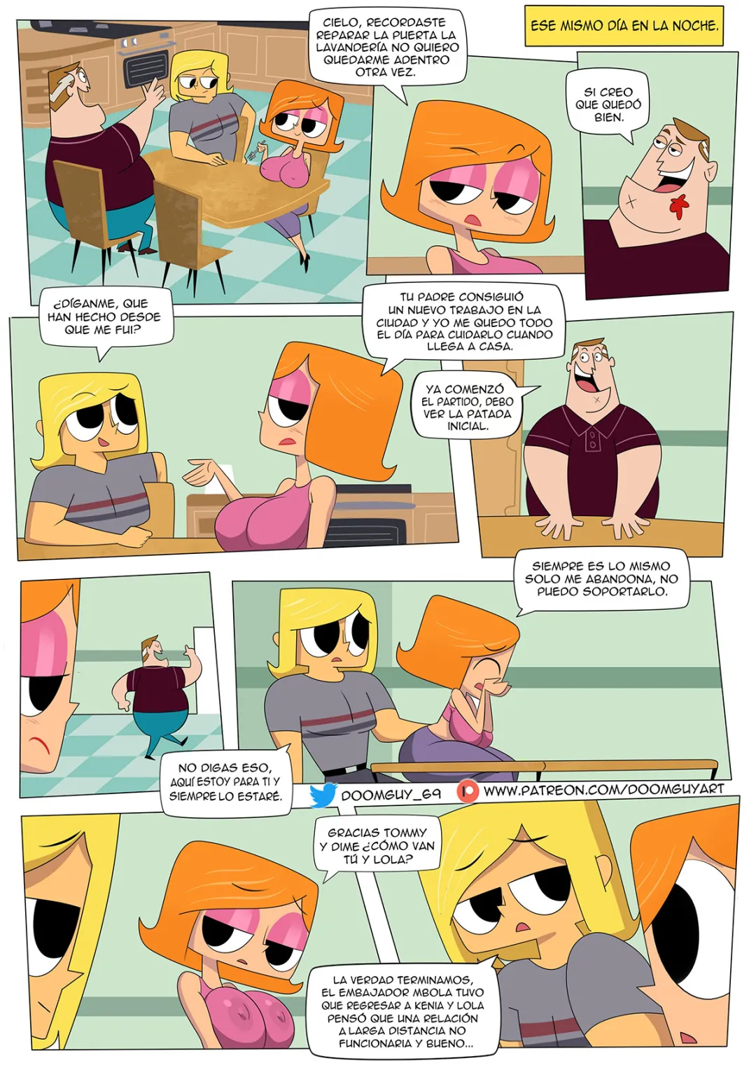 Comic Porno Tales Of Two Turnbulls - DoomGuyArt (#5)