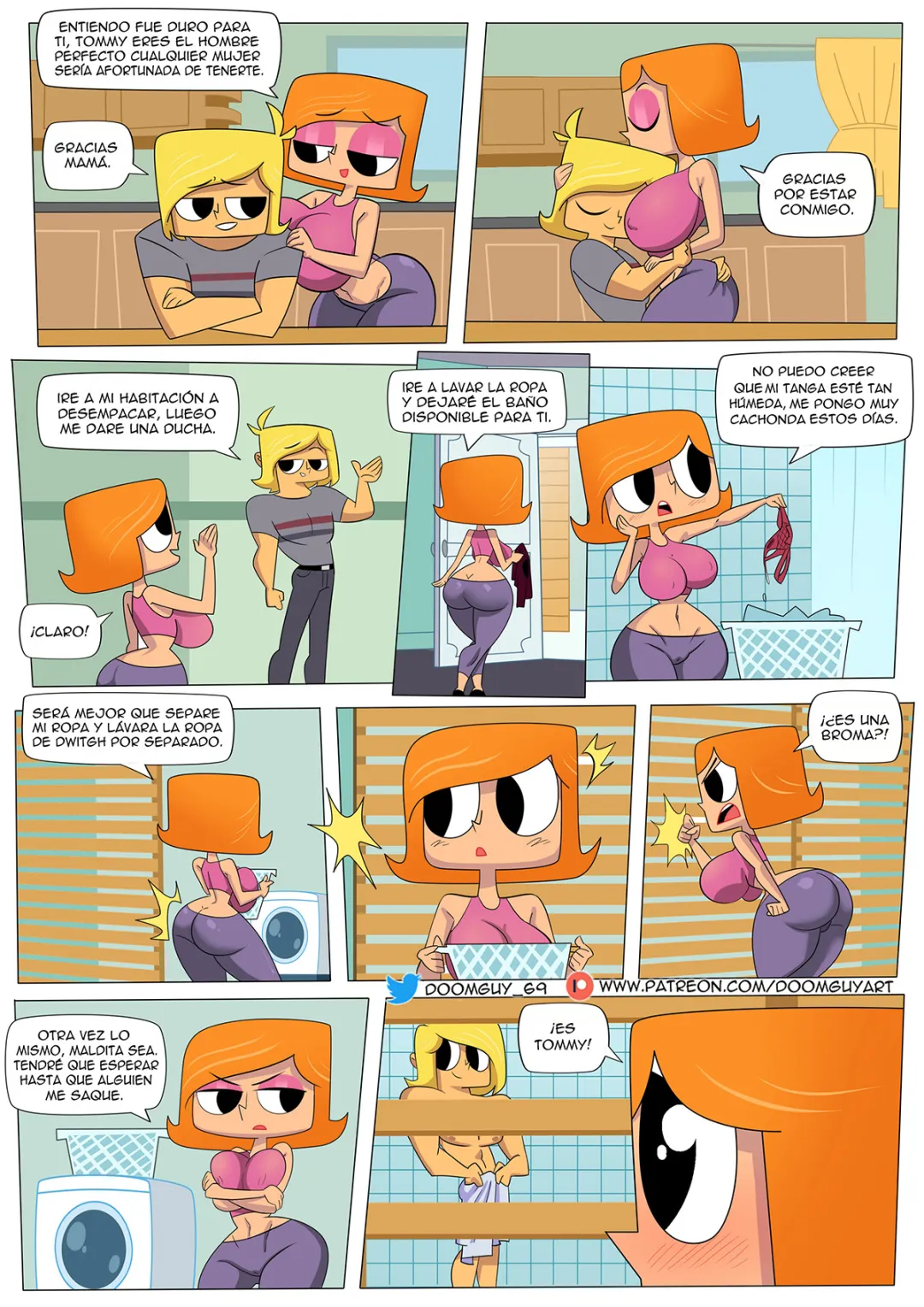 Comic Porno Tales Of Two Turnbulls - DoomGuyArt (#6)