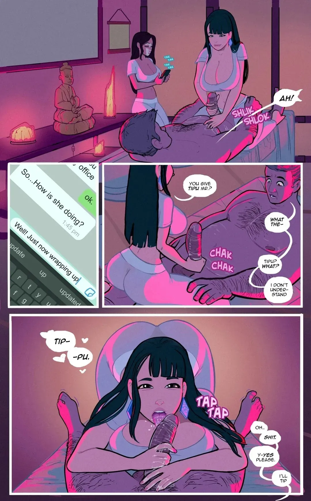 Comic Porno The Sweet Life: Special Service - TheDirtyMonkey (#7)