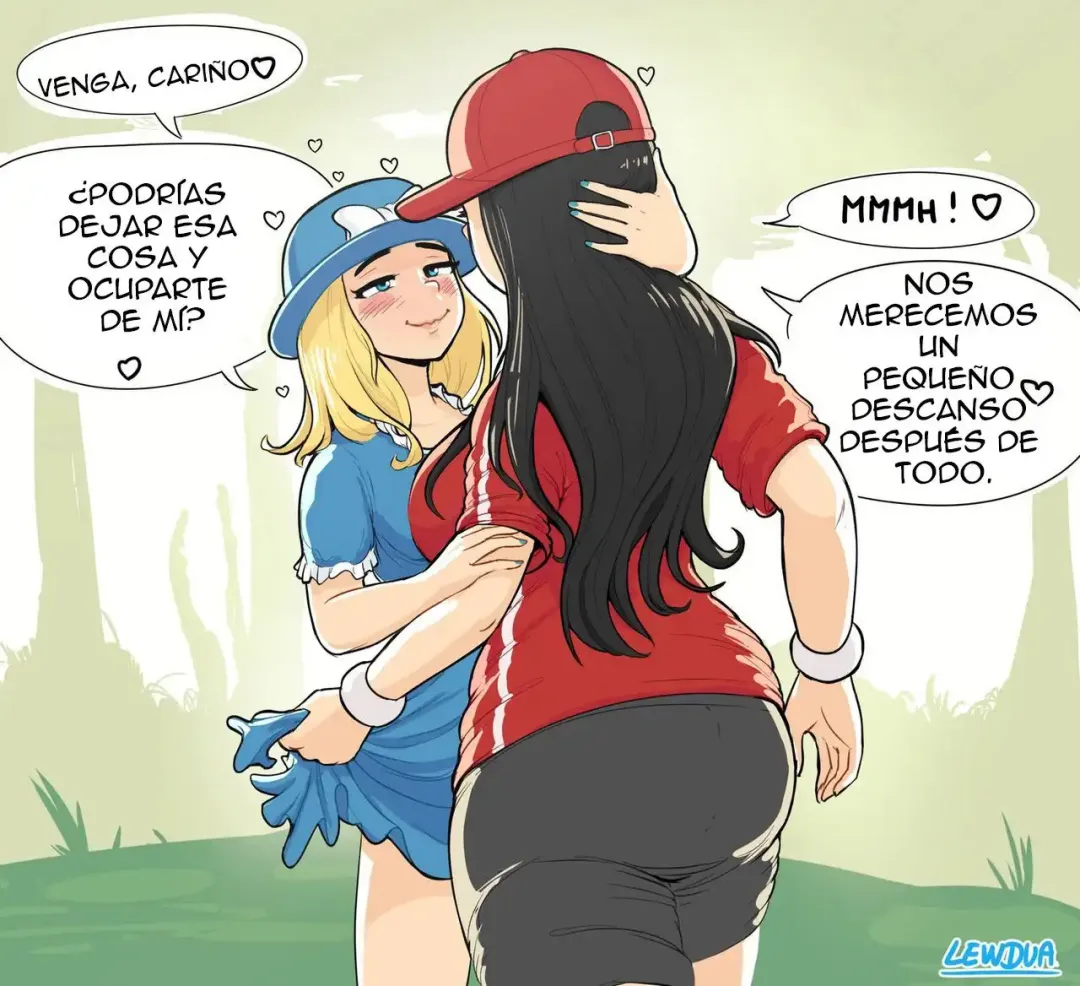 Comic Porno I See A Huge Creature Here - Lewdua (#3)