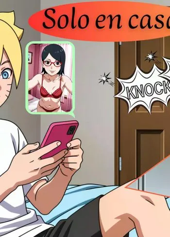 [SaradaART] SOLO En CASA (Boruto: Naruto Next Generations)