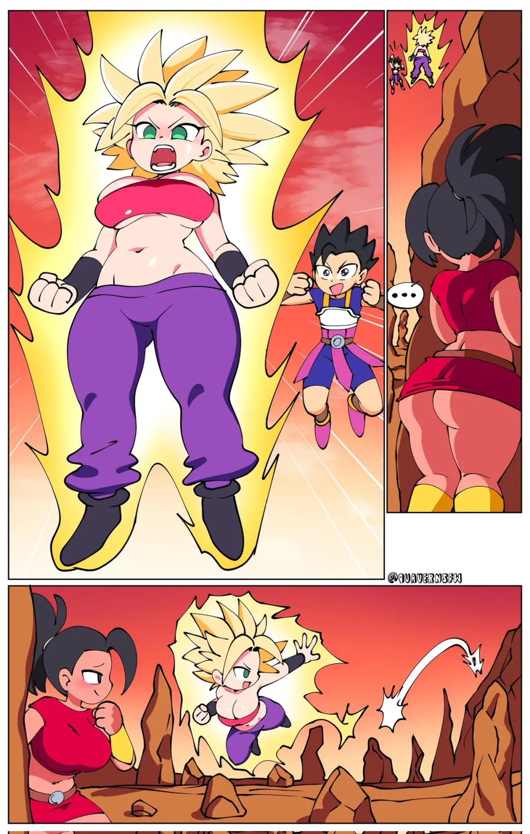 Comic Porno de [QuaverNSFW] Caulifla X Kale (Dragon Ball Super) (#1)