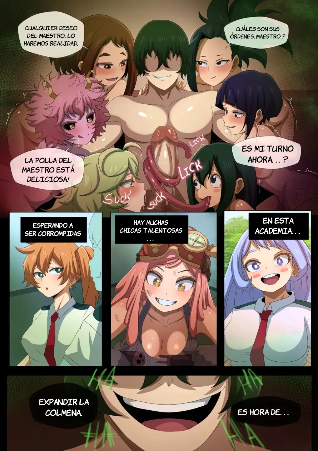 Comic Porno de [Smilingdog] Heroine Corruption 3｜Corrupcion De La Heroina 3 (Boku No Hero Academia) (#33)