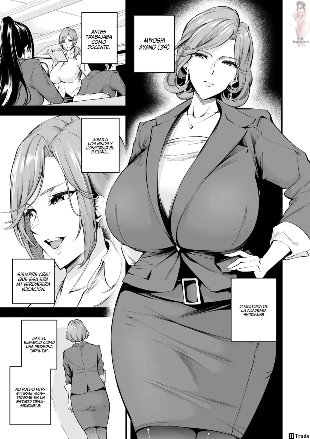 Comic Porno La Directora De La Academia Shiramine Es Una Cerda Final - Nasipasuta (#4)
