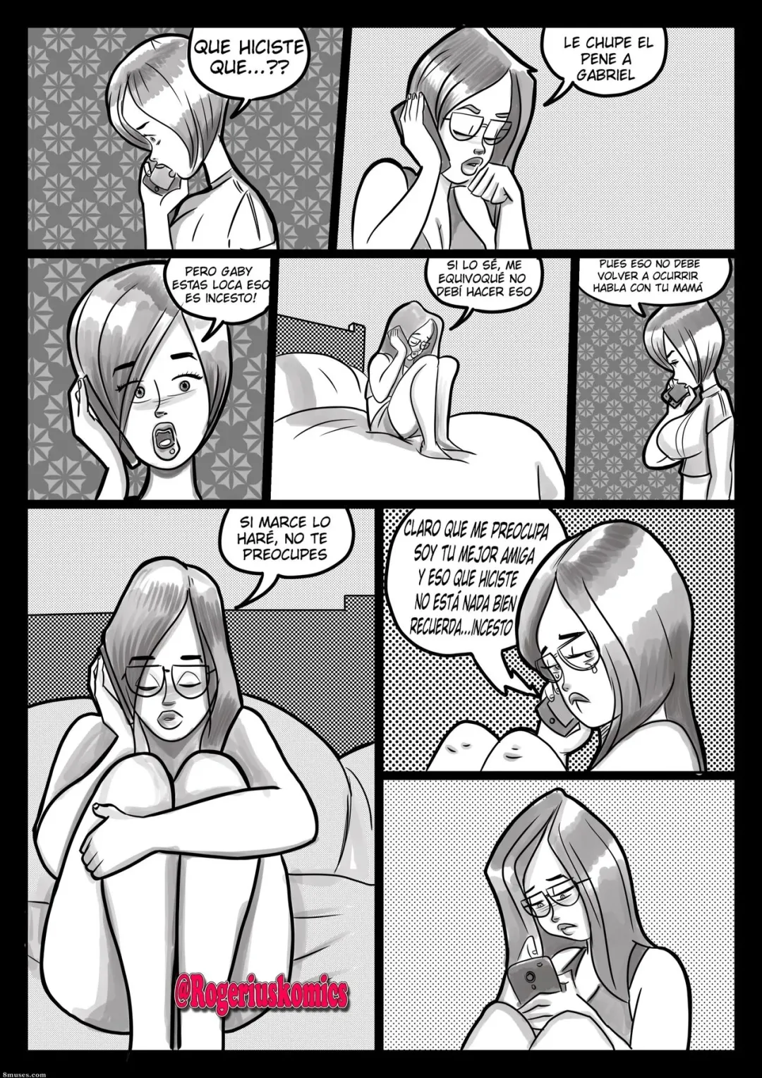 Comic Porno [Rogerius] Gabriel & Gabriela Parte 2 (Comic Porn) (#3)