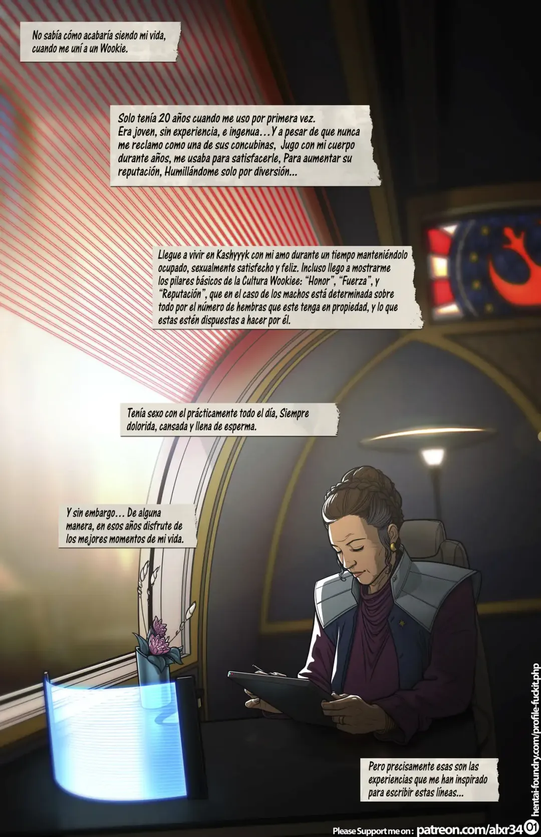 Comic Porno A Complete Guide To WOOKIE SEX Parte 4 [Alx] (#3)