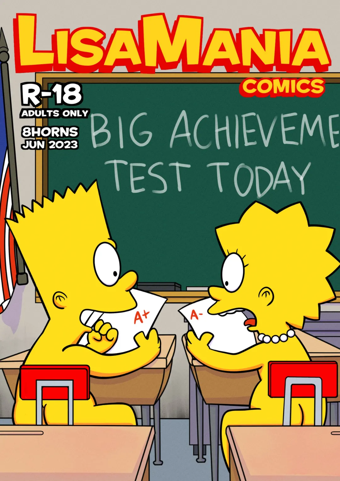 Comic Porno [8Horns] Having XXX With The One I Love. LisaMania 2023 (The Simpsons) (#4)