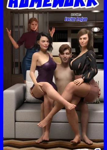 [Lucius Logan] HOMEWORK Parte 4 (Comic Porn)