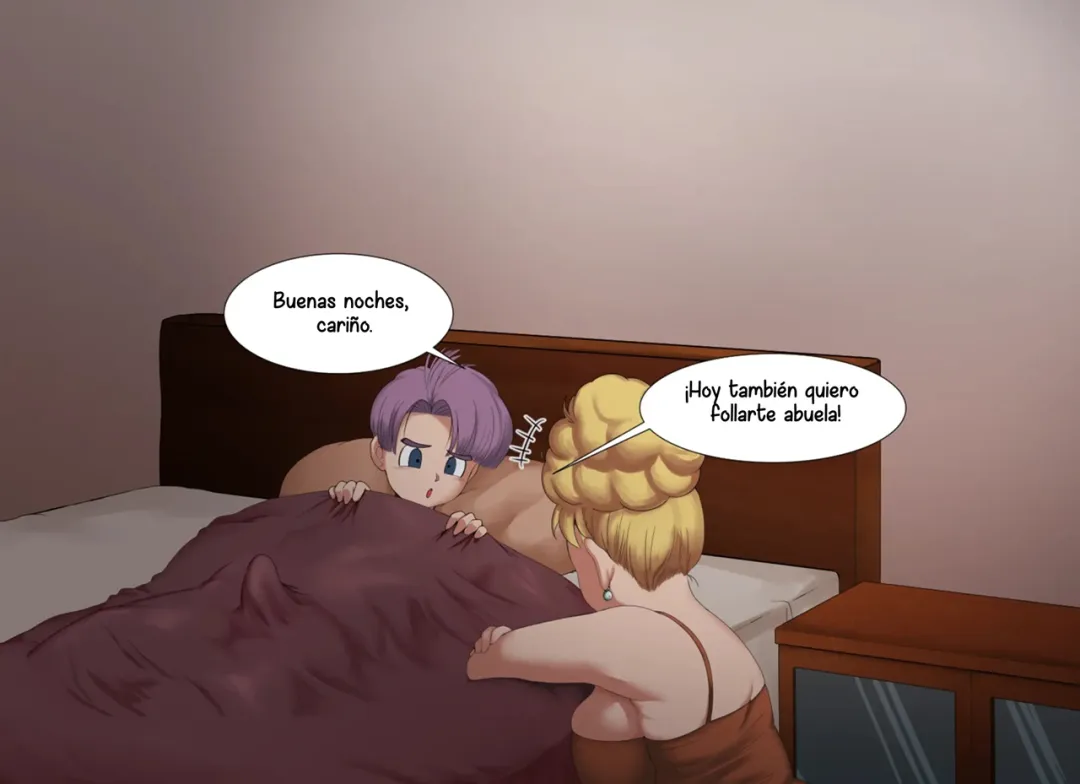 Comic Porno de [Donaora889] TRUNKS Se FOLLA A Su ABUELA (Dragon Ball Z) (#1)
