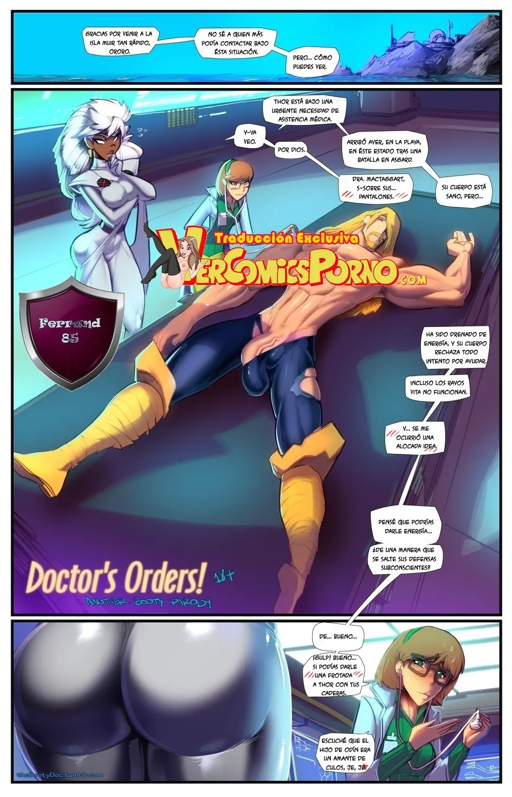 Comic Porno [Fred Perry] Orden Medica (X-Men) (#2)