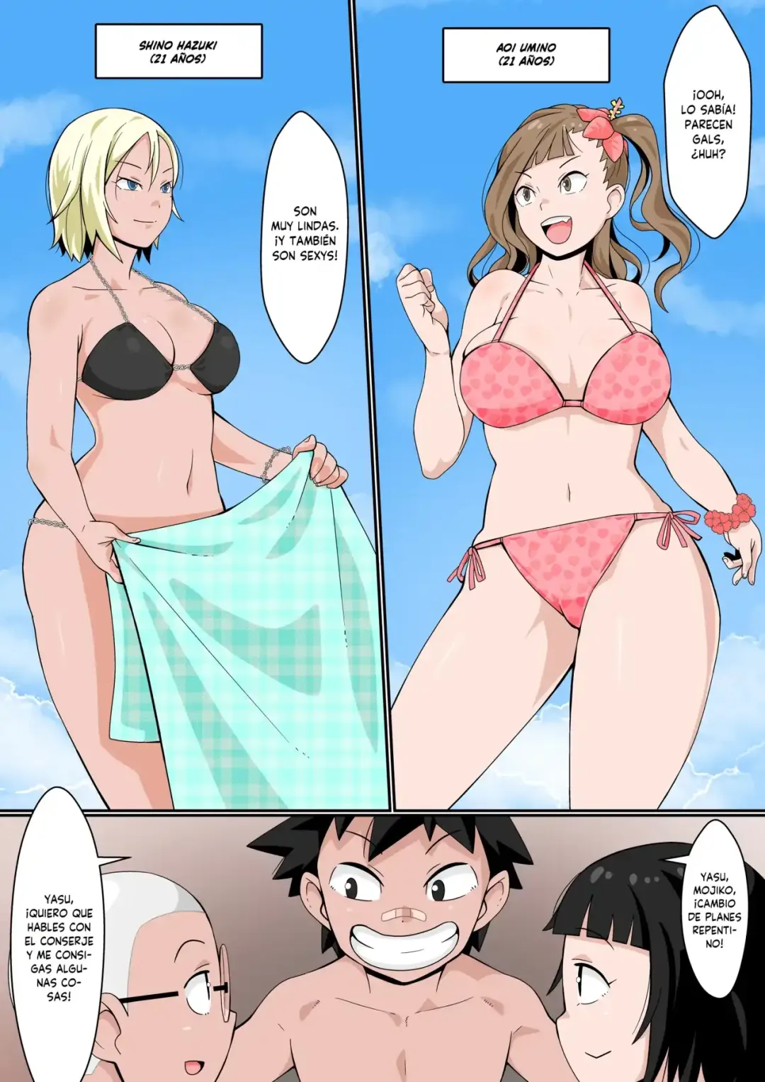 Comic Porno Resort Beach De Rankou Mission! - Kari (#7)