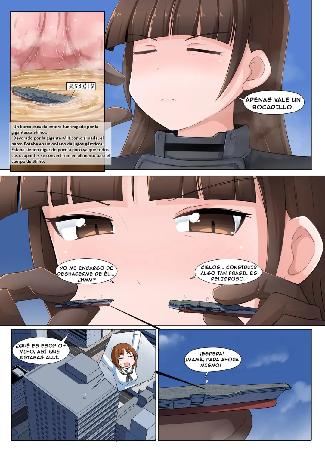 Comic Porno de [Ochikonium (Terada Ochiko)] Giga Shiporin (Girls Und Panzer) (#8)