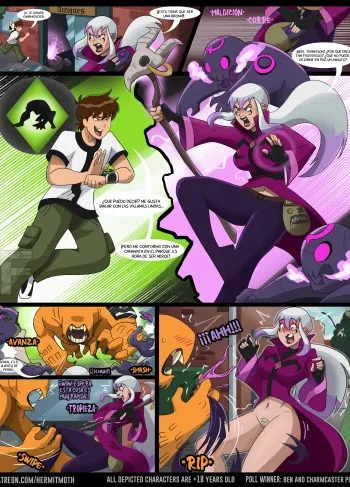 [Hermit Moth] Future Ben 18 VS CharmCaster Magical Pacts (Ben 10)