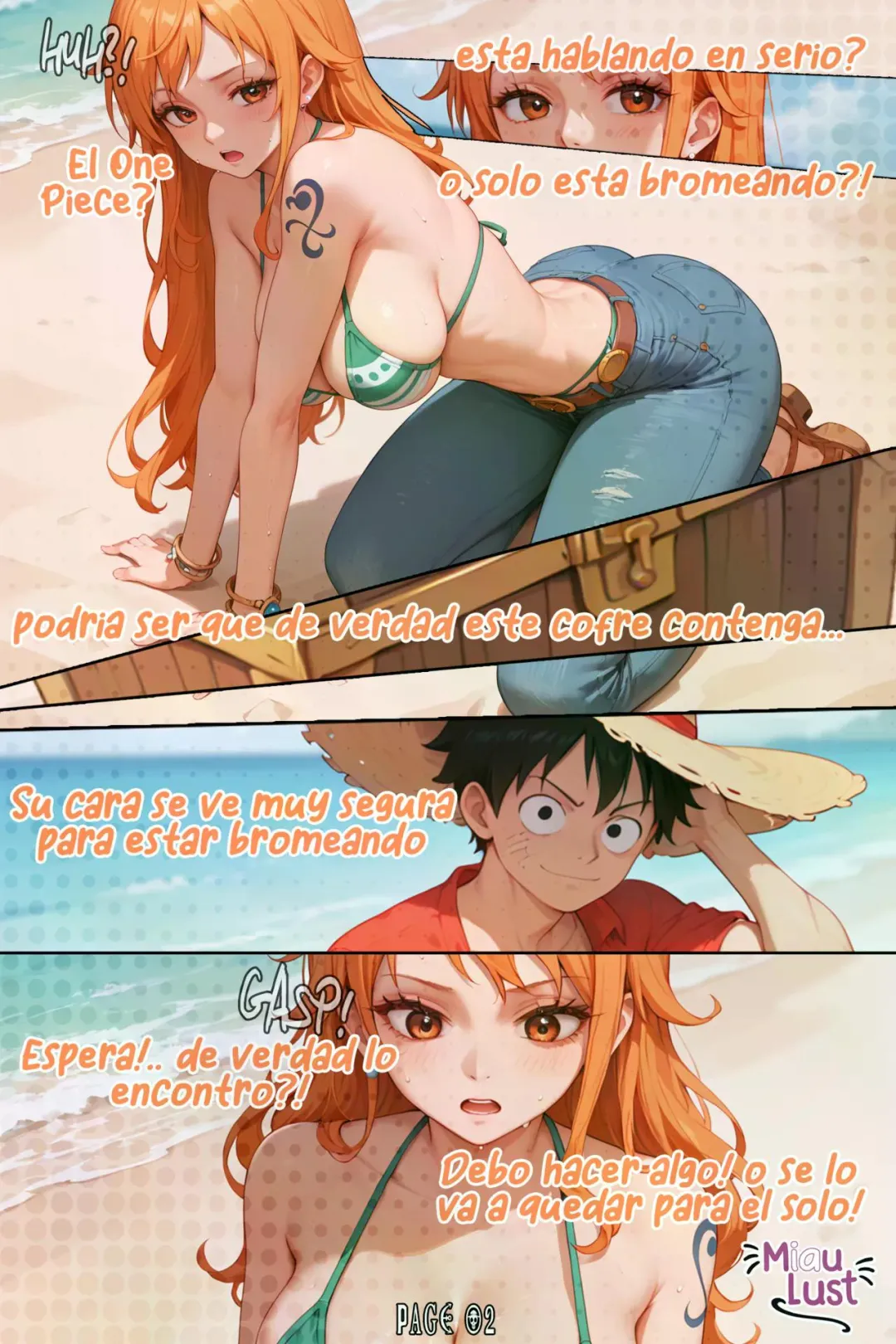 Comic Porno [MiauLust] One PLEASURE (One Piece) (#4)