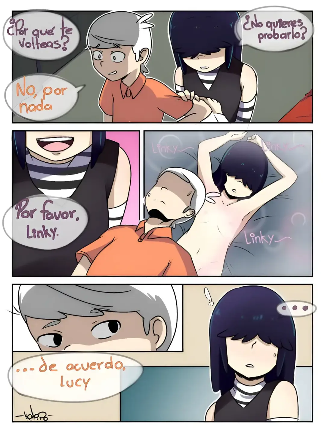 Comic Porno El LIBRO De LUCY [KalipoArt] (#4)