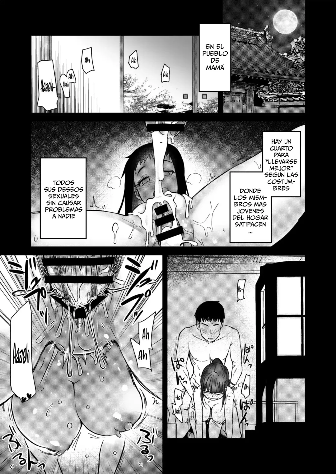 Comic Porno [Hijiri Tsukasa] H Na Fuushuu Ga Aru Inaka No Shinseki Ga, Zenin Sukebe Sugiru Hanashi. (Doujinshin) (#4)