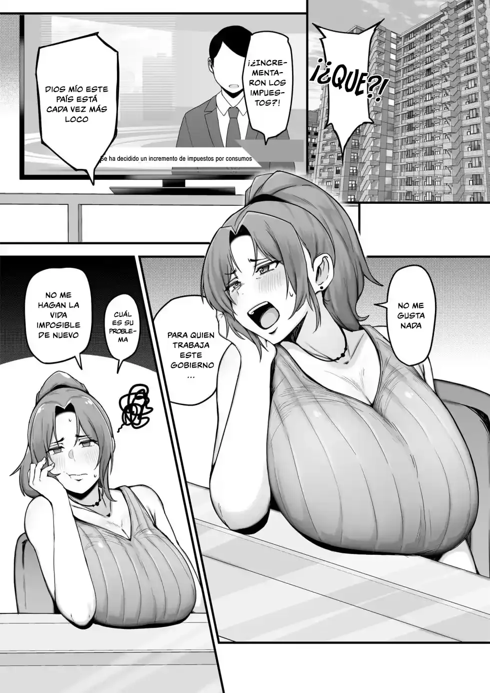 Comic Porno Madre Soltera | Estrategias Economicas Para Mi Hogar | Aoki-San | Fujinoe13b (#2)