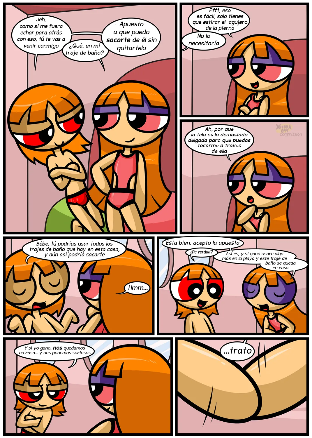 Comic Porno [Xierra099] A Tight Spot (The PowerPuff Girls) (#2)