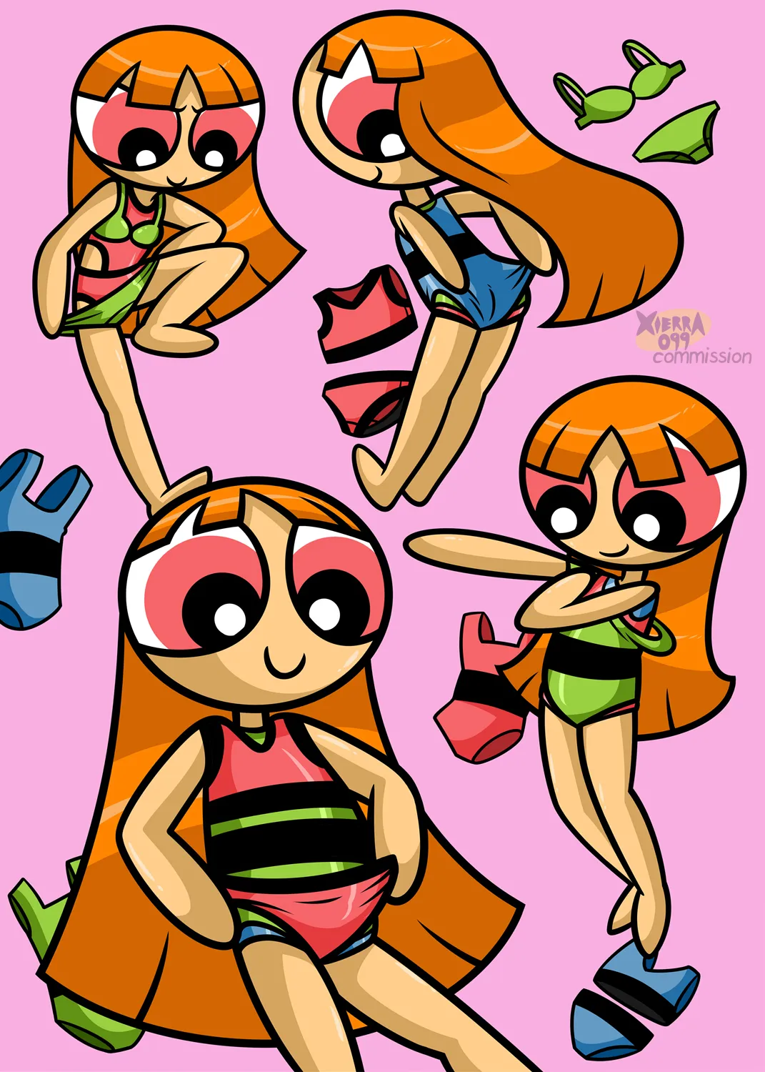 Comic Porno [Xierra099] A Tight Spot (The PowerPuff Girls) (#3)