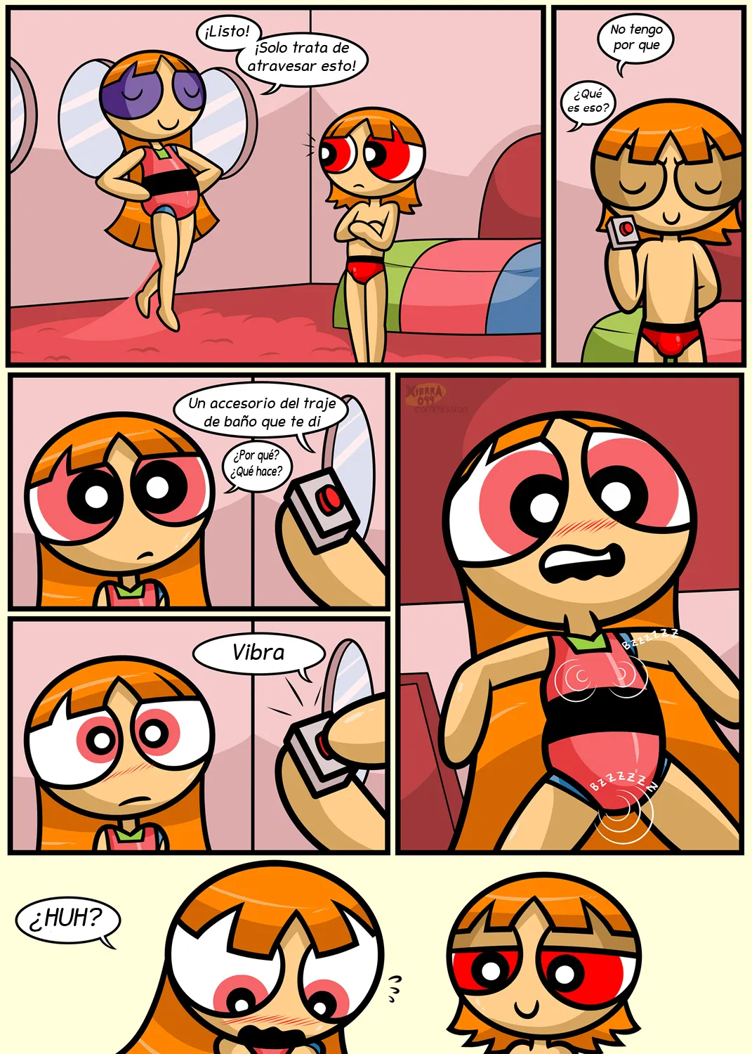 Comic Porno [Xierra099] A Tight Spot (The PowerPuff Girls) (#4)