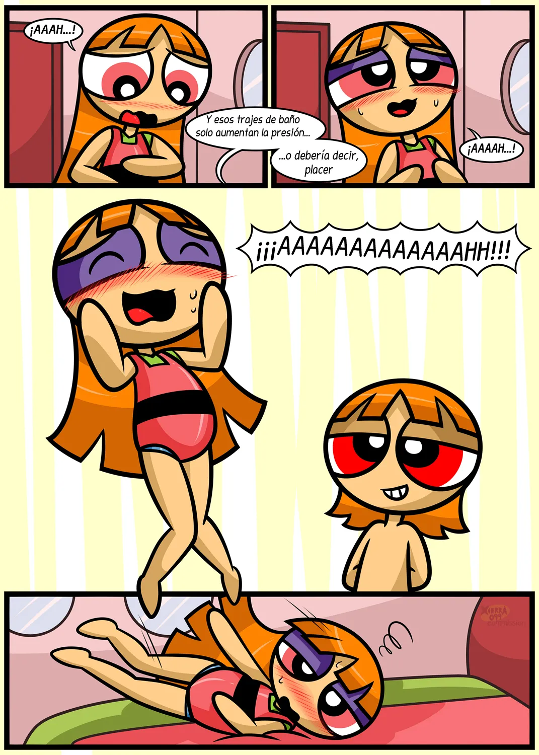 Comic Porno [Xierra099] A Tight Spot (The PowerPuff Girls) (#5)