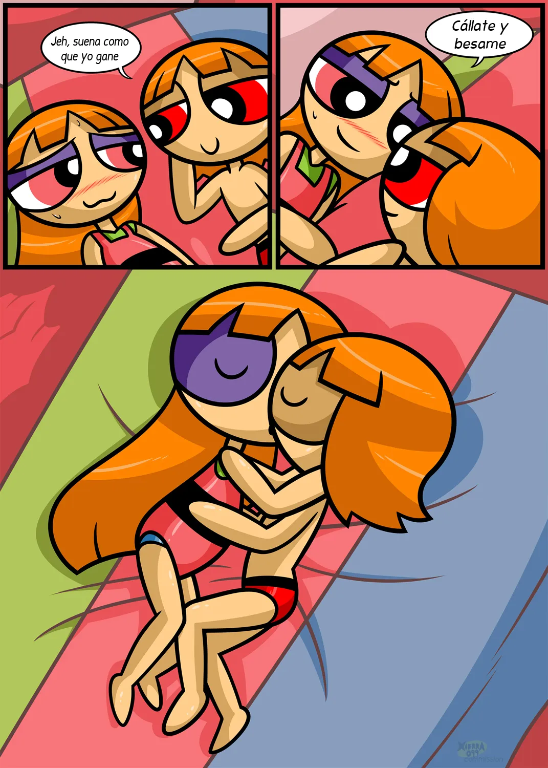 Comic Porno [Xierra099] A Tight Spot (The PowerPuff Girls) (#6)