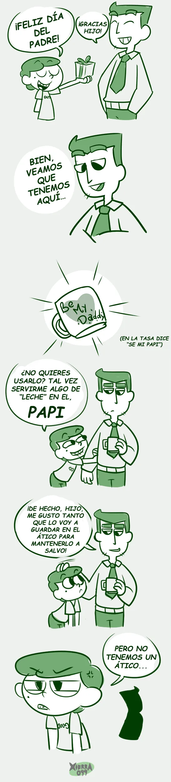 Comic Porno [Xierra099] Amor Por La Familia (#2)