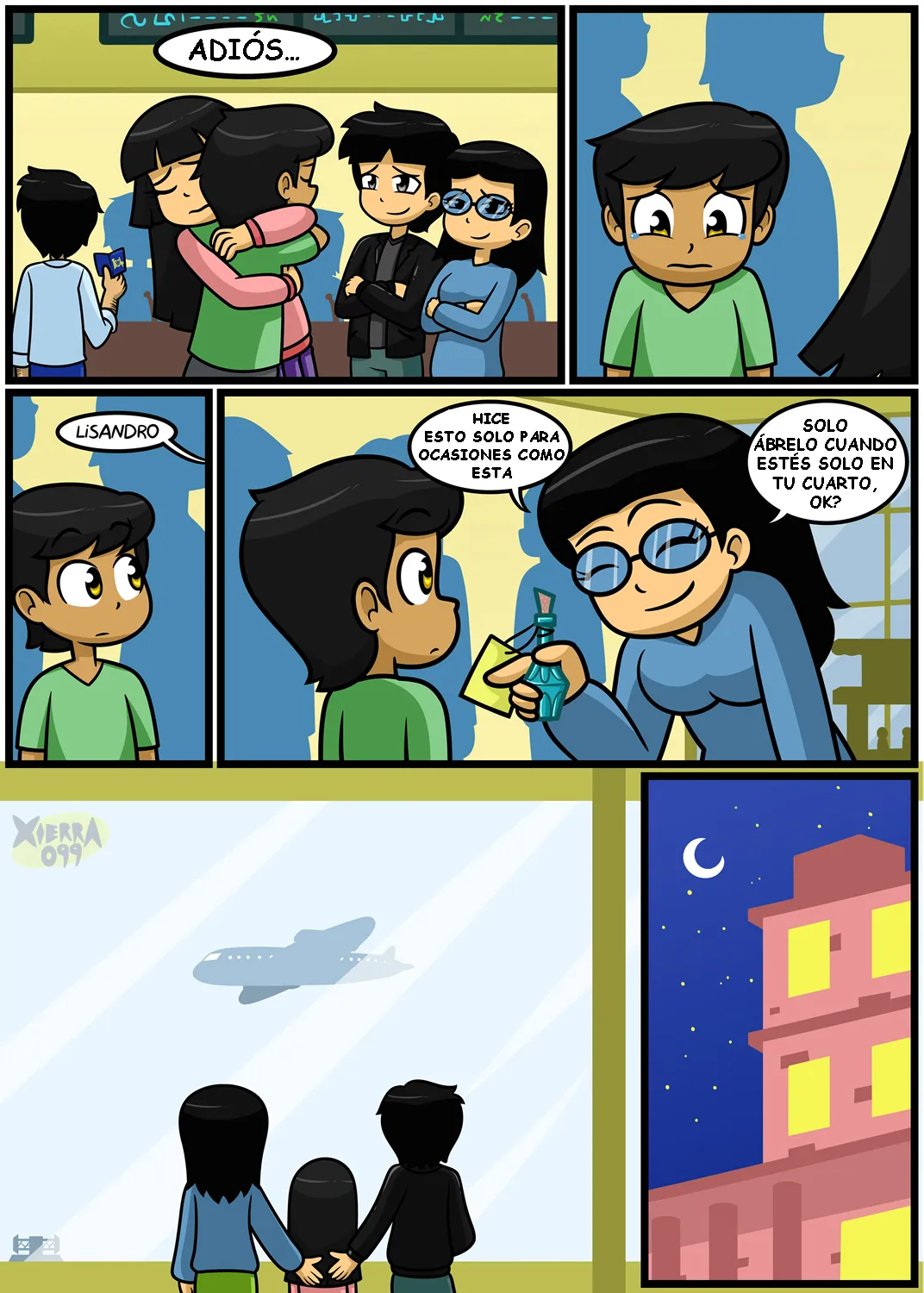 Comic Porno [Xierra099] Mio & Lisandro - Tan Lejos (#3)