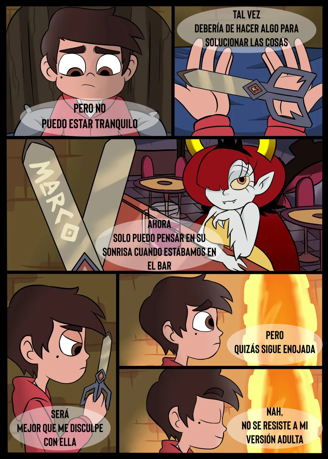 Comic Porno [Zaicomaster14] Entre Dimensiones (Star Vs. The Forces Of Evil) (#3)