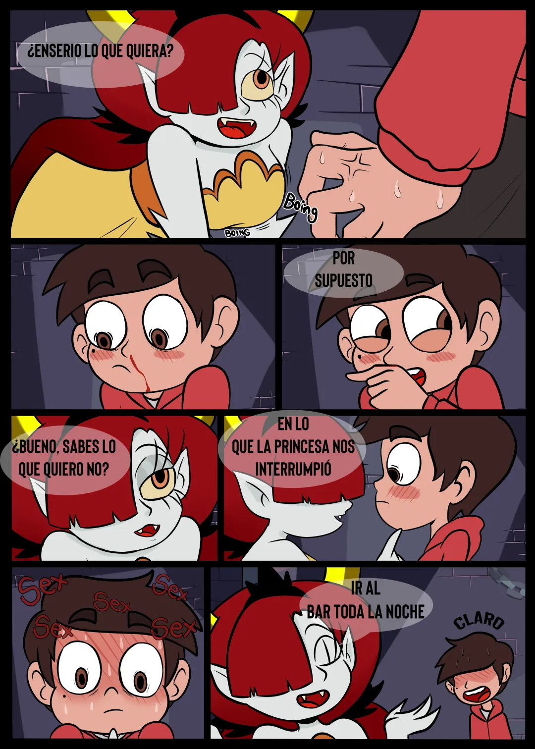 Comic Porno [Zaicomaster14] Entre Dimensiones (Star Vs. The Forces Of Evil) (#5)