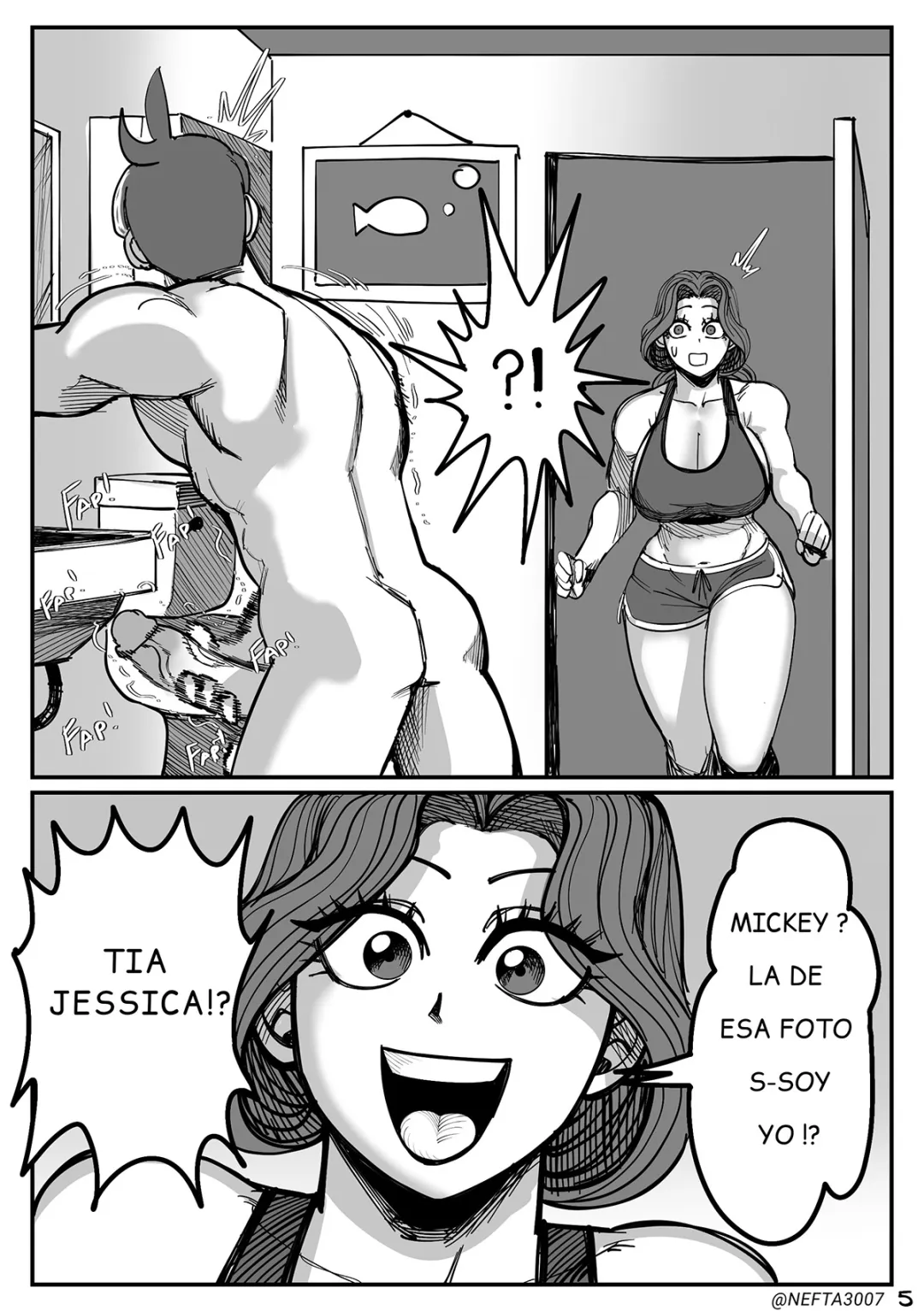 Comic Porno [Nefta3007] La MEJOR TIA (#5)