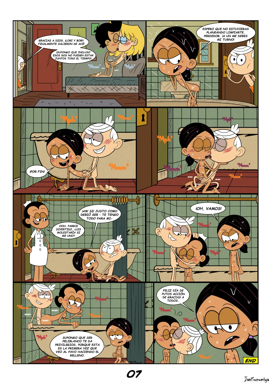Comic Porno de [JaviSuzumiya] Los Culos De Los Casagrande (The Loud House) (#8)