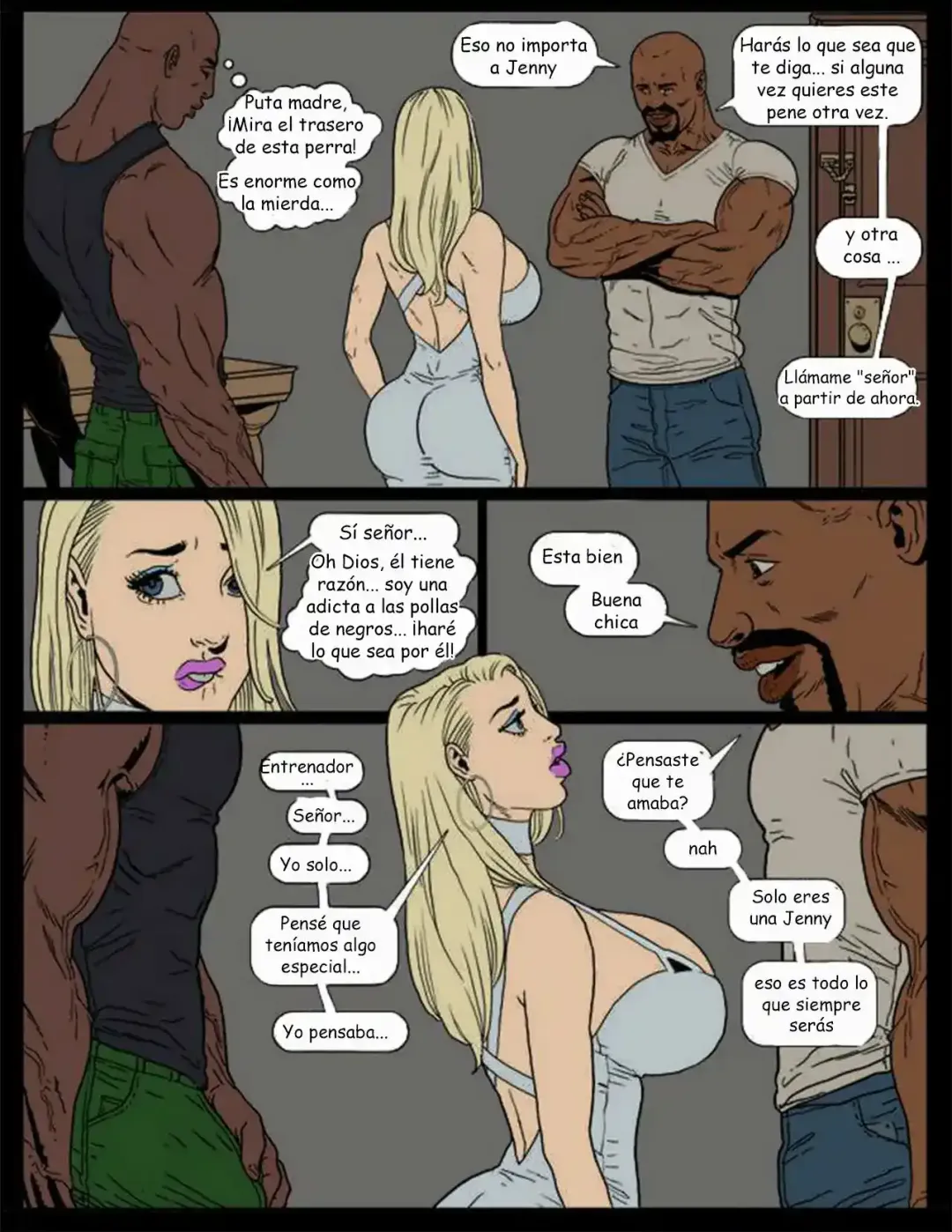 Comic Porno de 2 Hot Blondes Submit To Big Black Cock - Pegasus (#8)