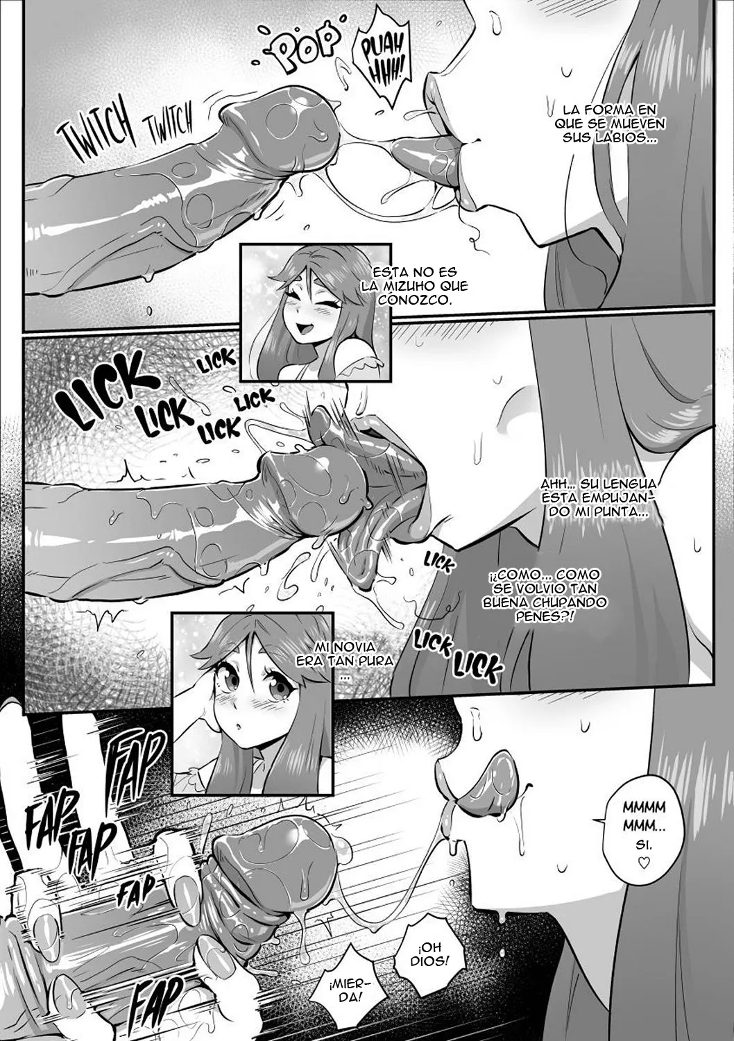Comic Porno [Fellatrix] My Shy Girlfriend Is A BLOWJOB EXPERT (Comic Porn) (#4)