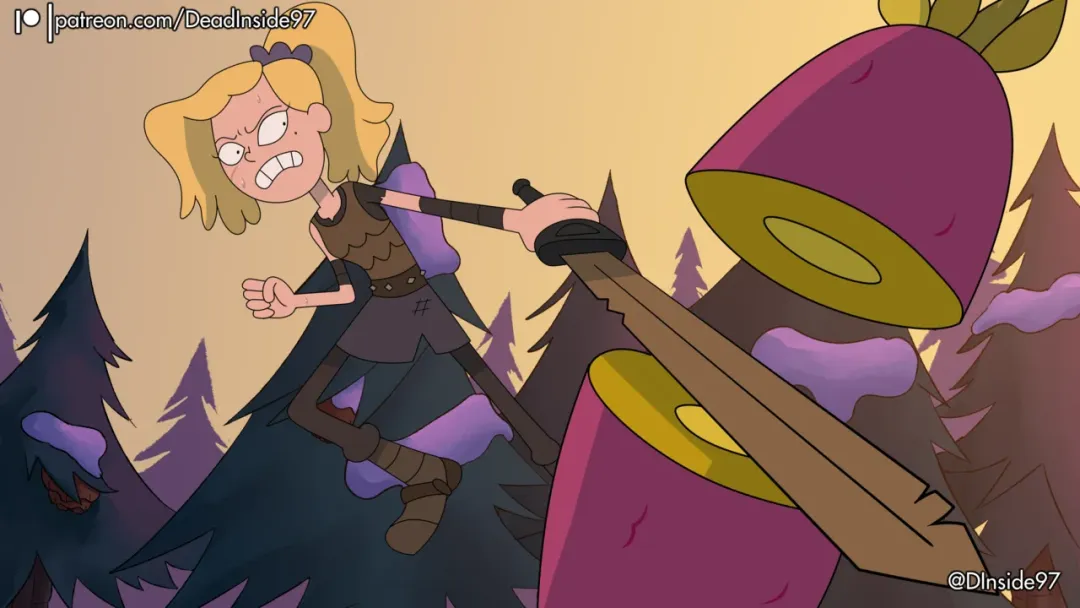 Comic Porno [DeadInside97] Hard Training (Amphibia) (#4)