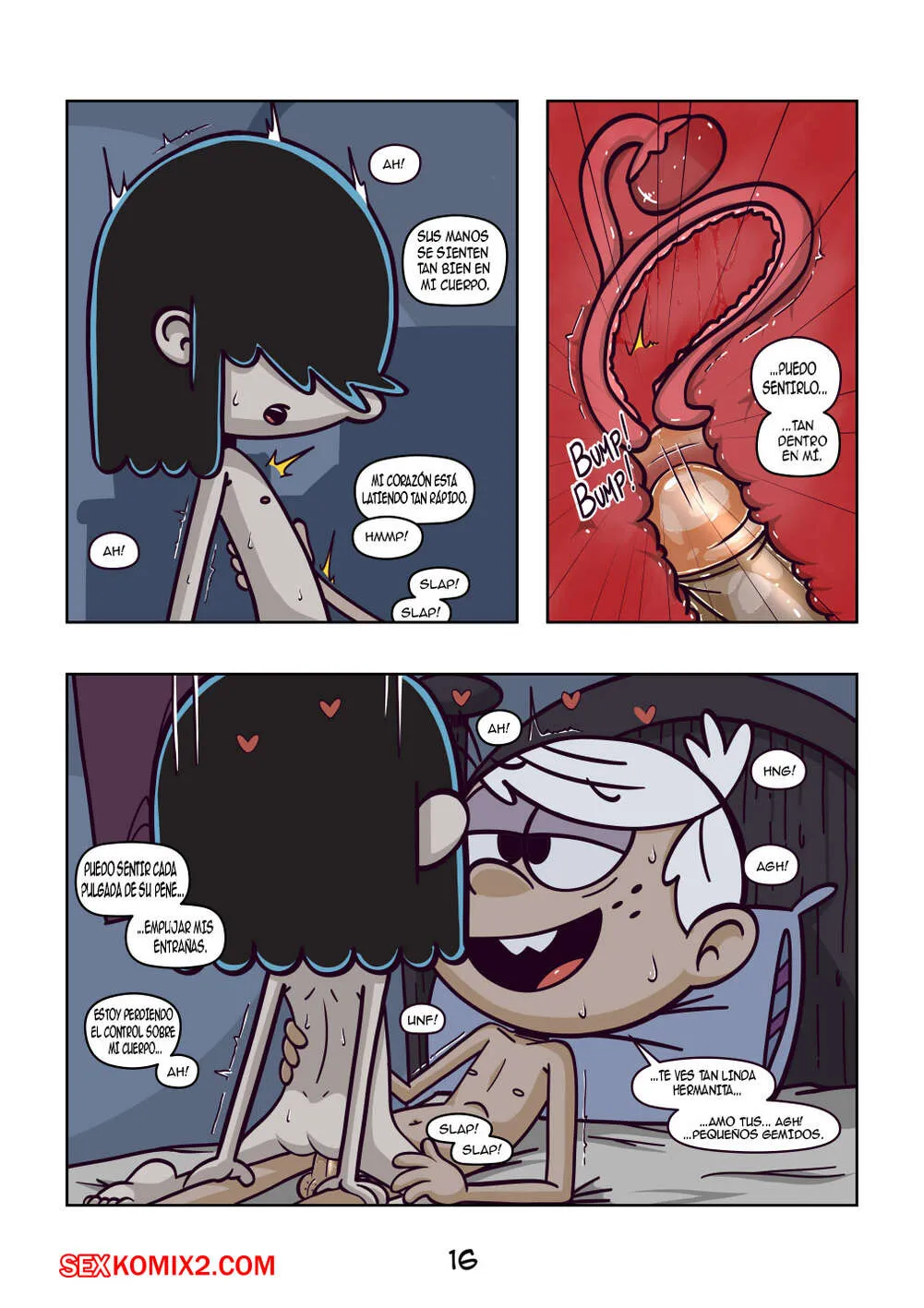 Comic Porno de THE LOUD HOUSE. Pesadillas. VS. (#17)