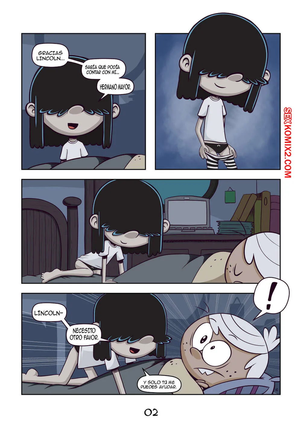 Comic Porno THE LOUD HOUSE. Pesadillas. VS. (#3)