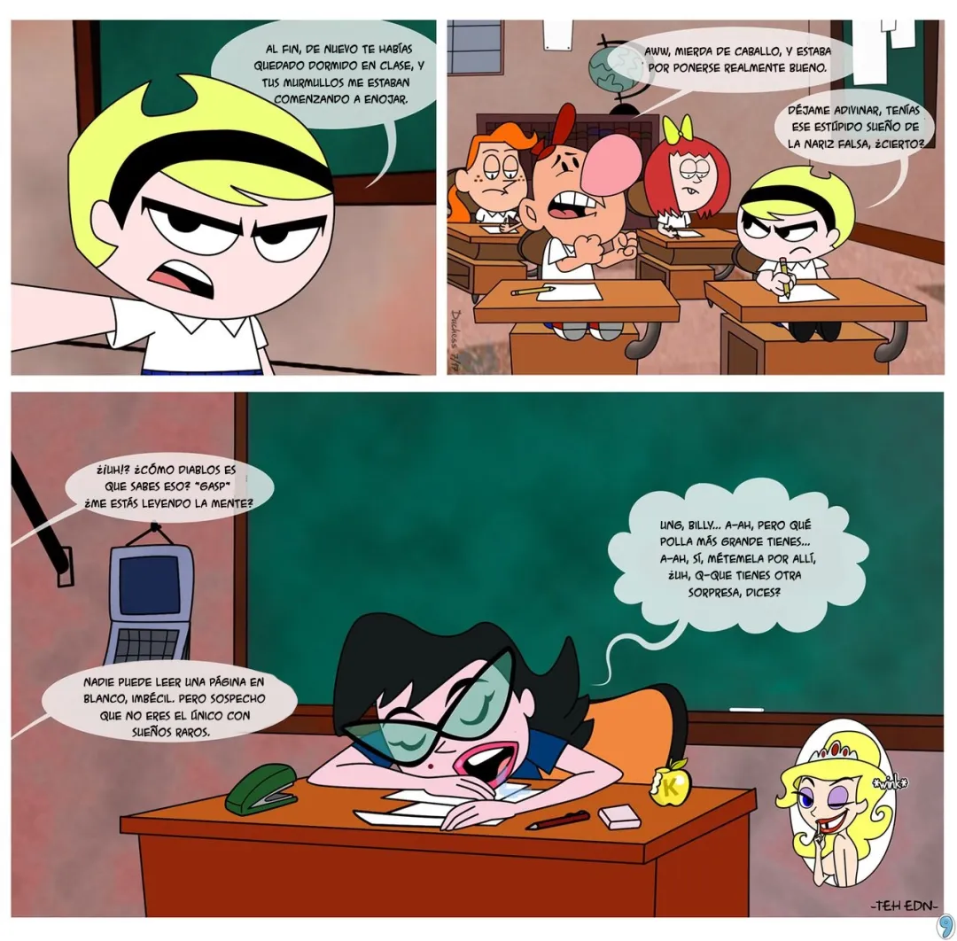 Comic Porno de [Duchess] Hot For Teacher (The Grim Adventures Of Billy & Mandy) (#9)