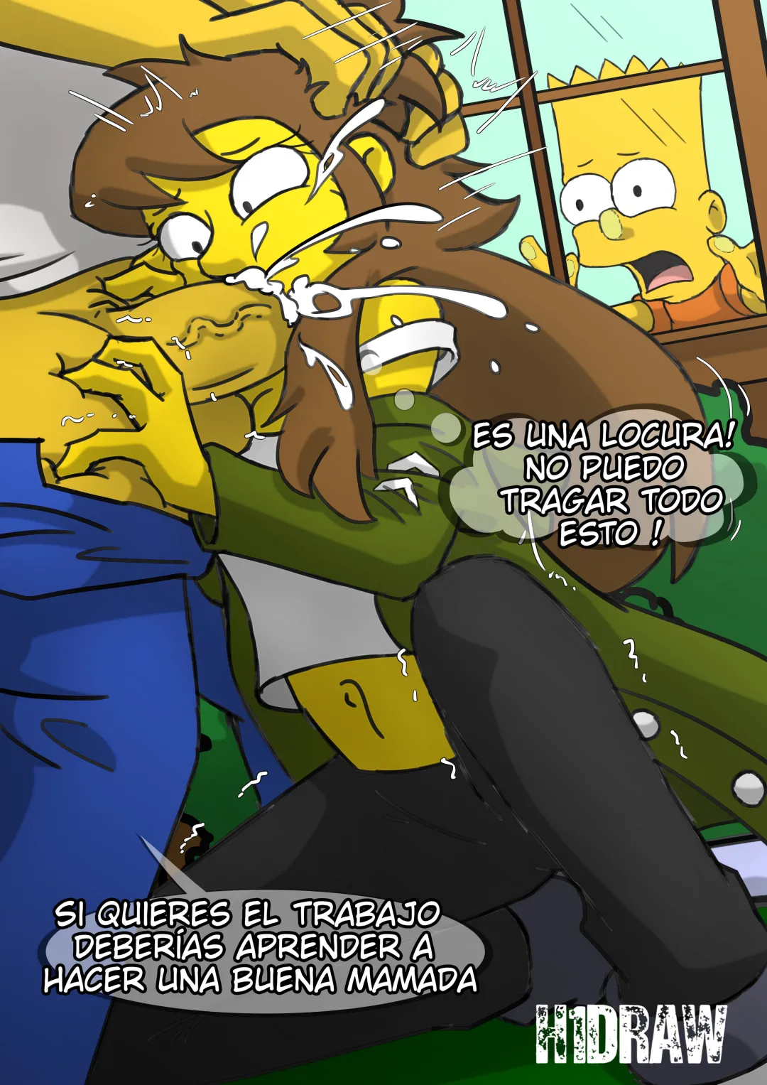 Comic Porno [H1DRAW] Los Simpsons - Forbidden Girlfriends (#2)