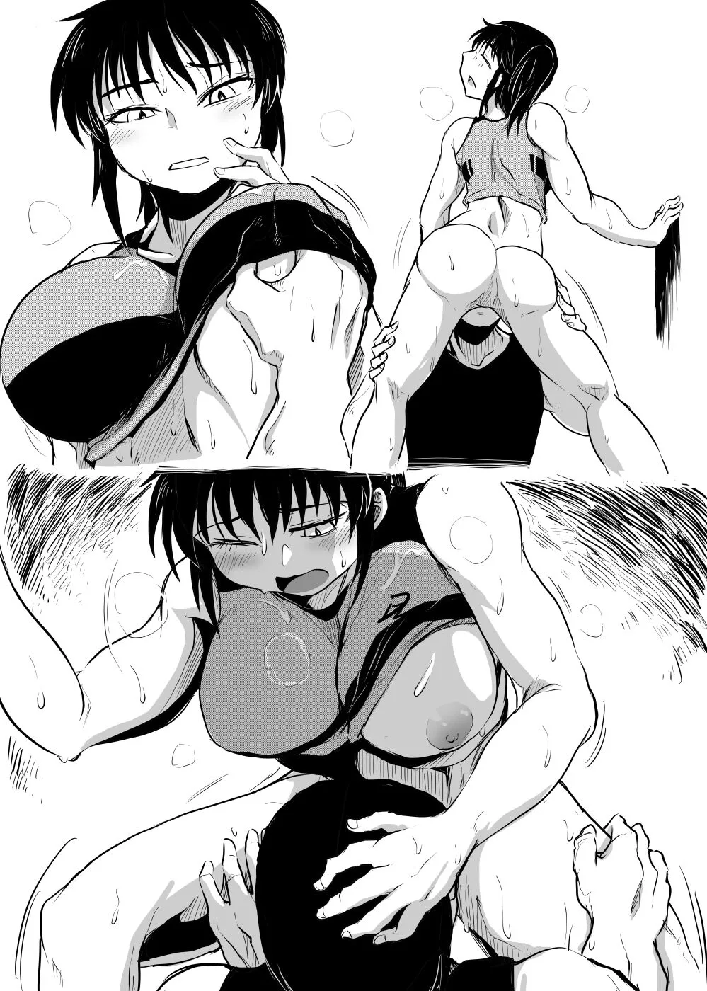 Comic Porno de [Kujira Sanbiki] Satsueikai No Ura Dewa (#32)
