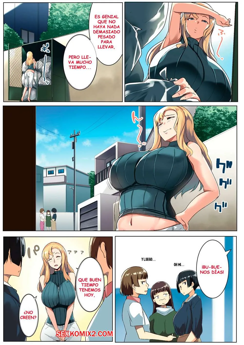 Comic Porno El Buen Amigo De La ESPOSA RUBIA. Muneshiro. (#4)