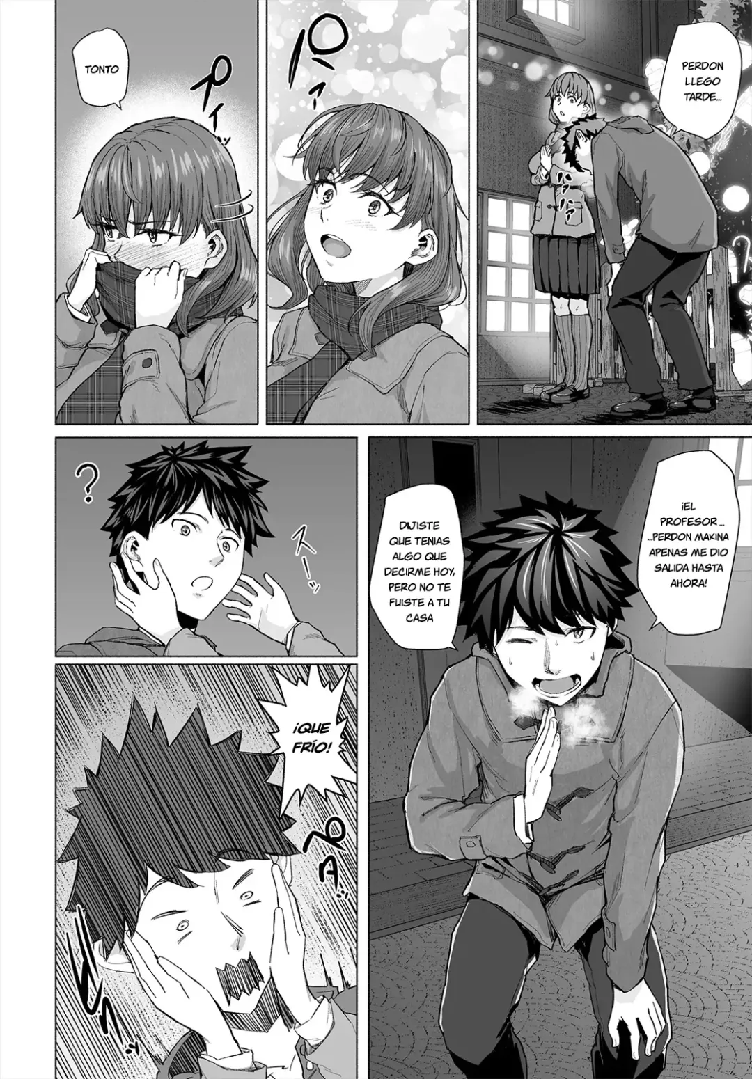Comic Porno [Magekichi] Osananajimi To Oyaji No Saimin Sex O Toru Christmas (Doujinshin) (#3)