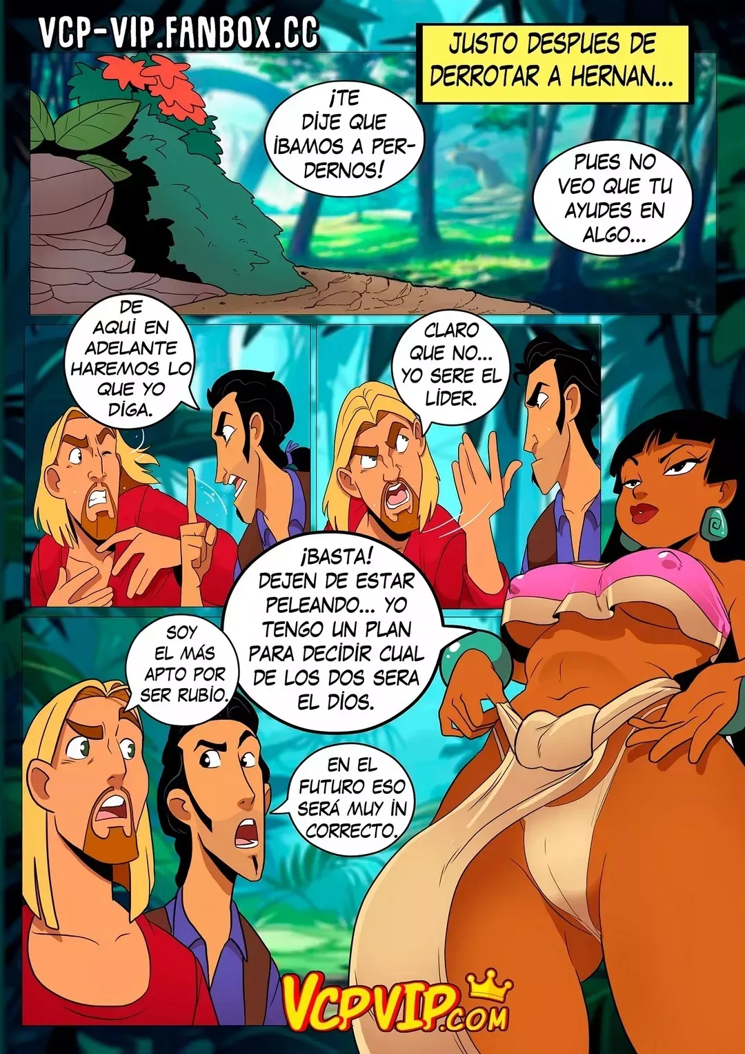 Comic Porno El Inicio Del Mestizaje - El Gansoman (#3)