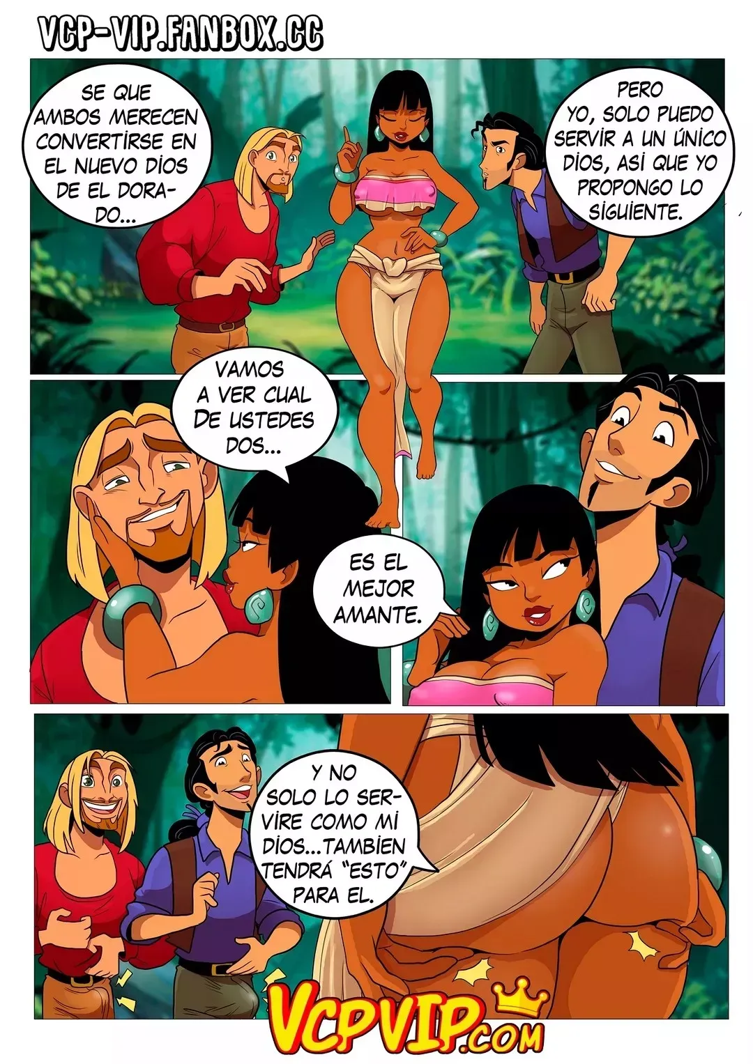 Comic Porno El Inicio Del Mestizaje - El Gansoman (#4)