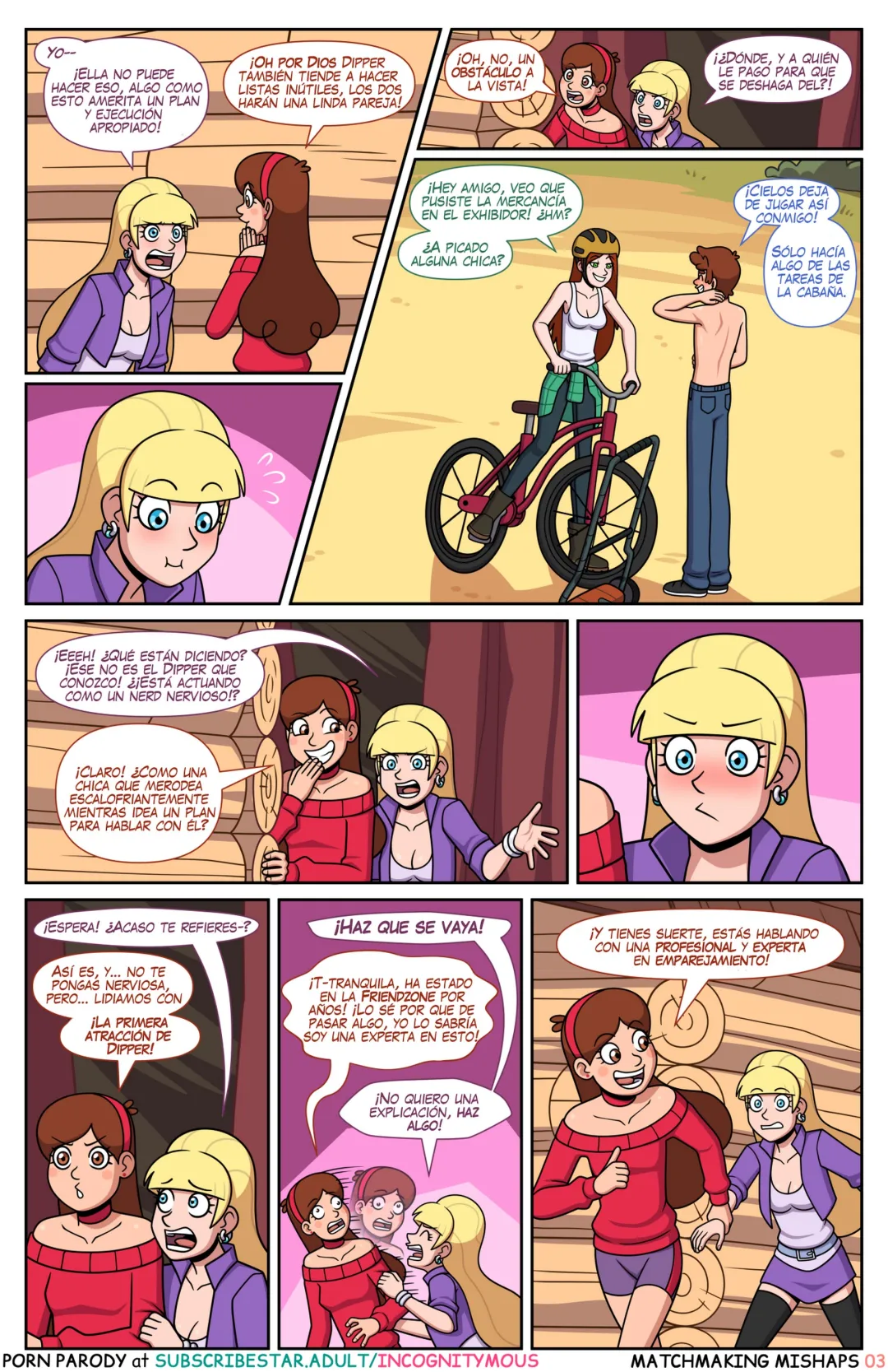 Comic Porno [Incognitymous] Matchmaking Mishaps (Gravity Falls) (#3)
